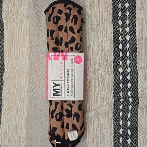 My Tagalongs 1lb Ankle Weights Leopard